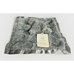 Cloud Island Baby Elephant Security Blanket Gray Lovey Plush Satin Trim NWT